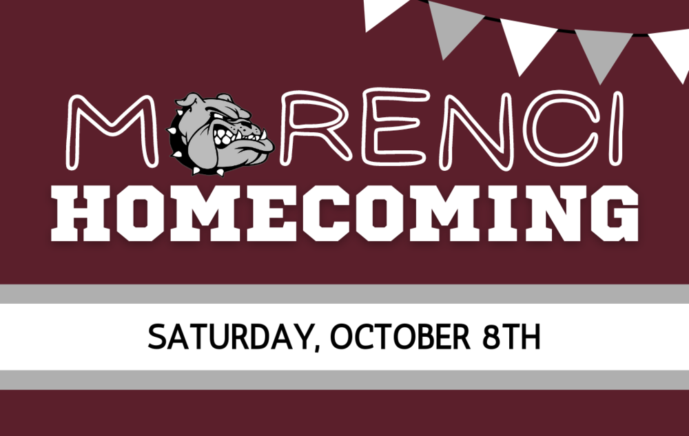 Morenci Homecoming is Saturday, October 8th