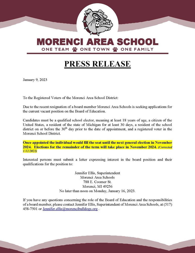 Morenci Elementary School