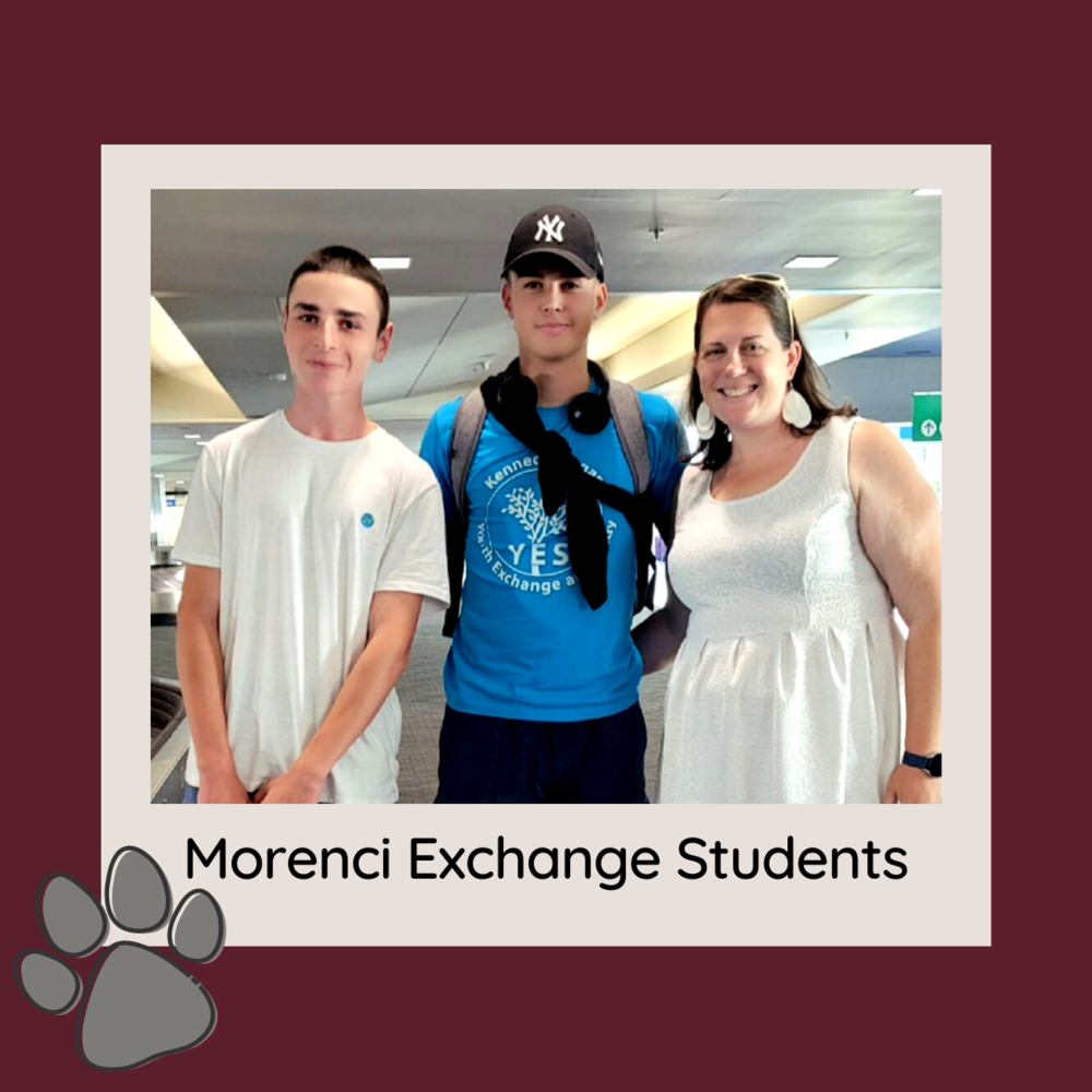Morenci Exchange Students 