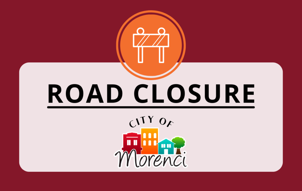 M-156 will be closed at the railroad tracks north of Ridgeville Rd Tuesday, 9/20 through Saturday, 9/24