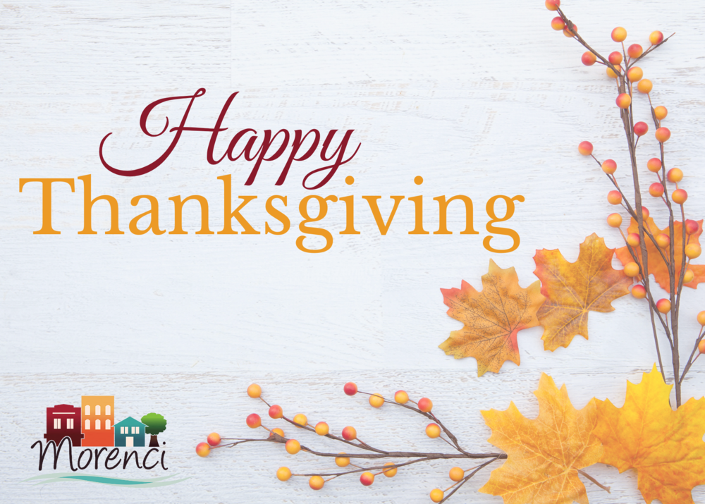 Happy Thanksgiving from the City of Morenci
